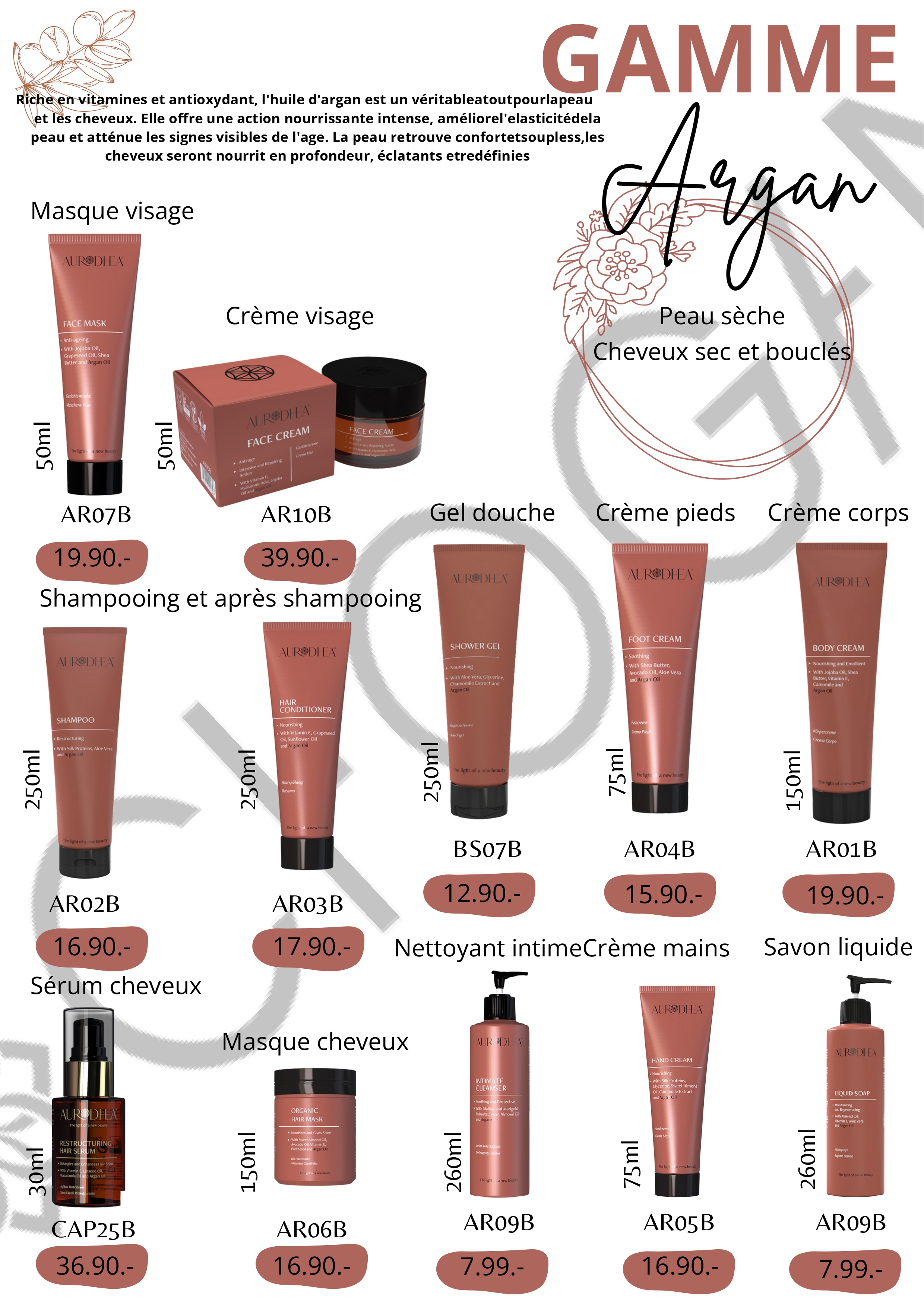 Catalogue Chogan - Argan